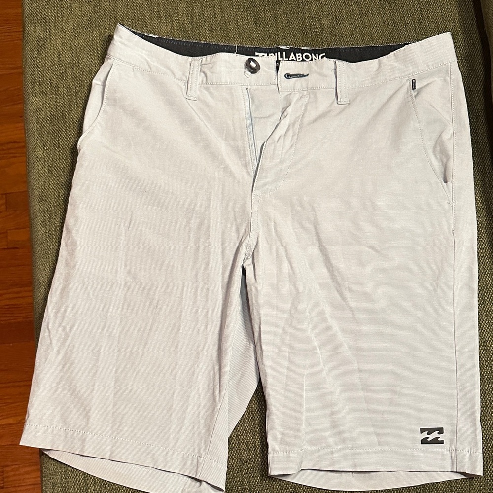 Billabong Men's Light Gray Hybrid Shorts